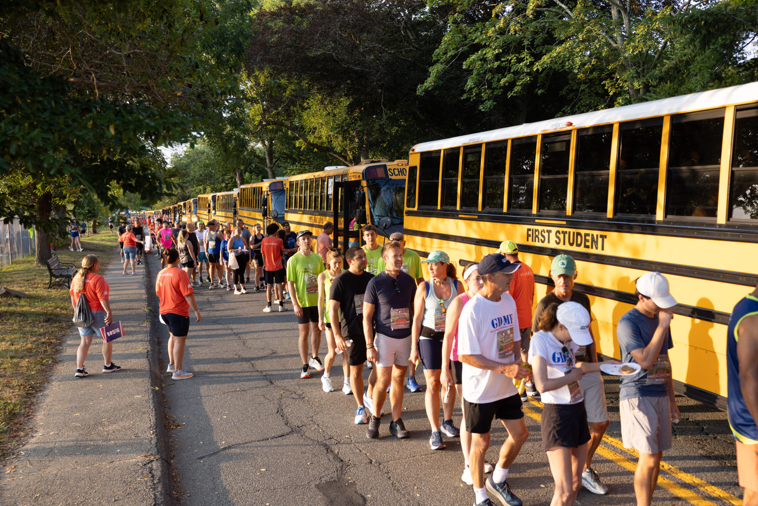 Charter Bus Rentals for Marathons