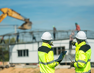 Construction crew
